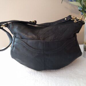 Stone mountain large leather bag, never used.
